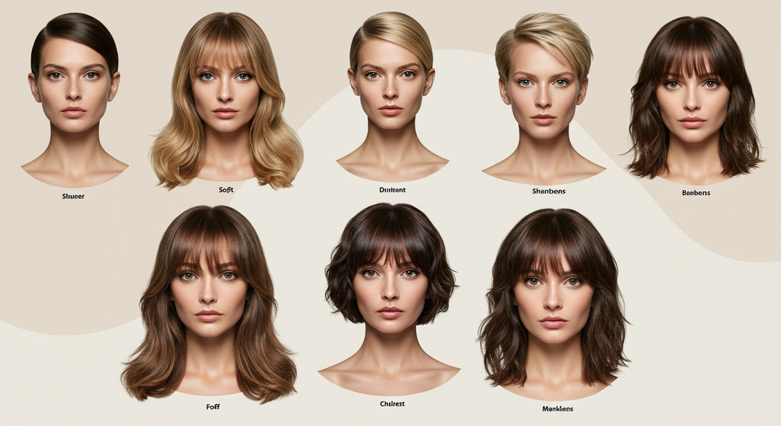 hairstyle square face woman