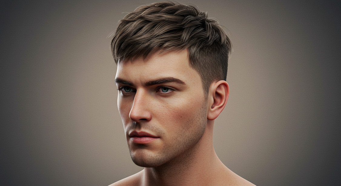 heart face shape male hairstyles